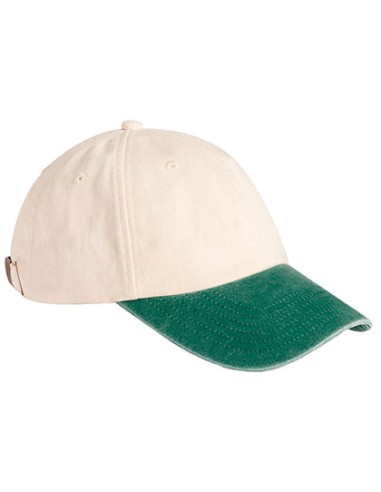 BEE-B673-Contrast Peak Low Profile Vintage Cap